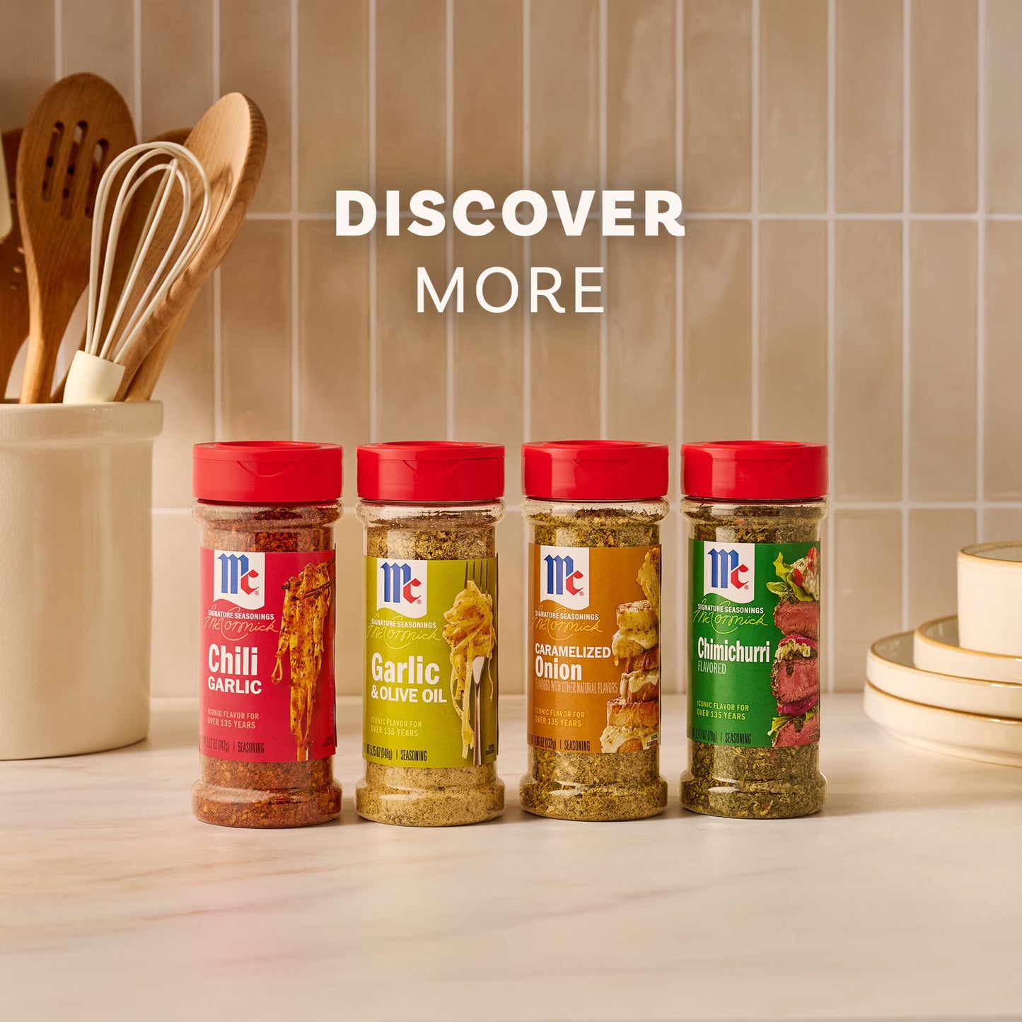 McCormick Chili Garlic Seasoning, 5.22 oz Bottle