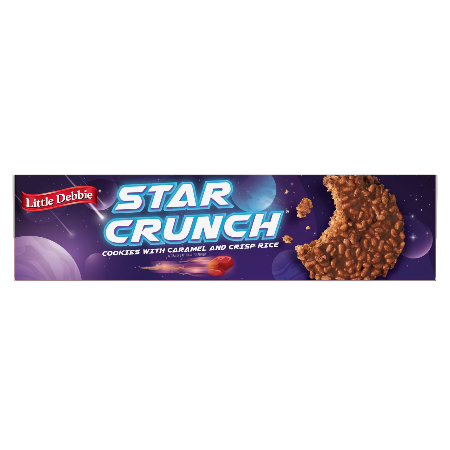 Little Debbie Star Crunch Cosmic Snacks, 13 oz (12 count)