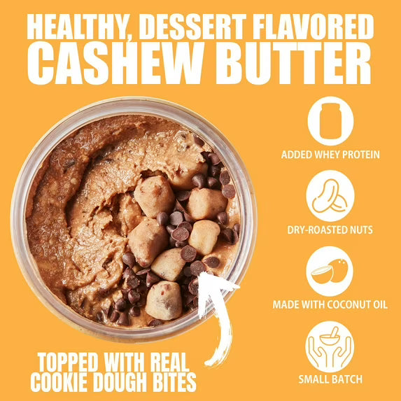 Fit Butters Chocolate Chip Cookie Dough Cashew Butter, 16 oz