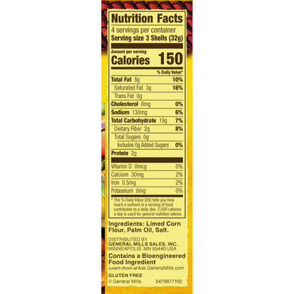 (10 pack) Old El Paso Tostada Shells, Gluten Free, Meal Prep, 12 Ct, 4.5 oz