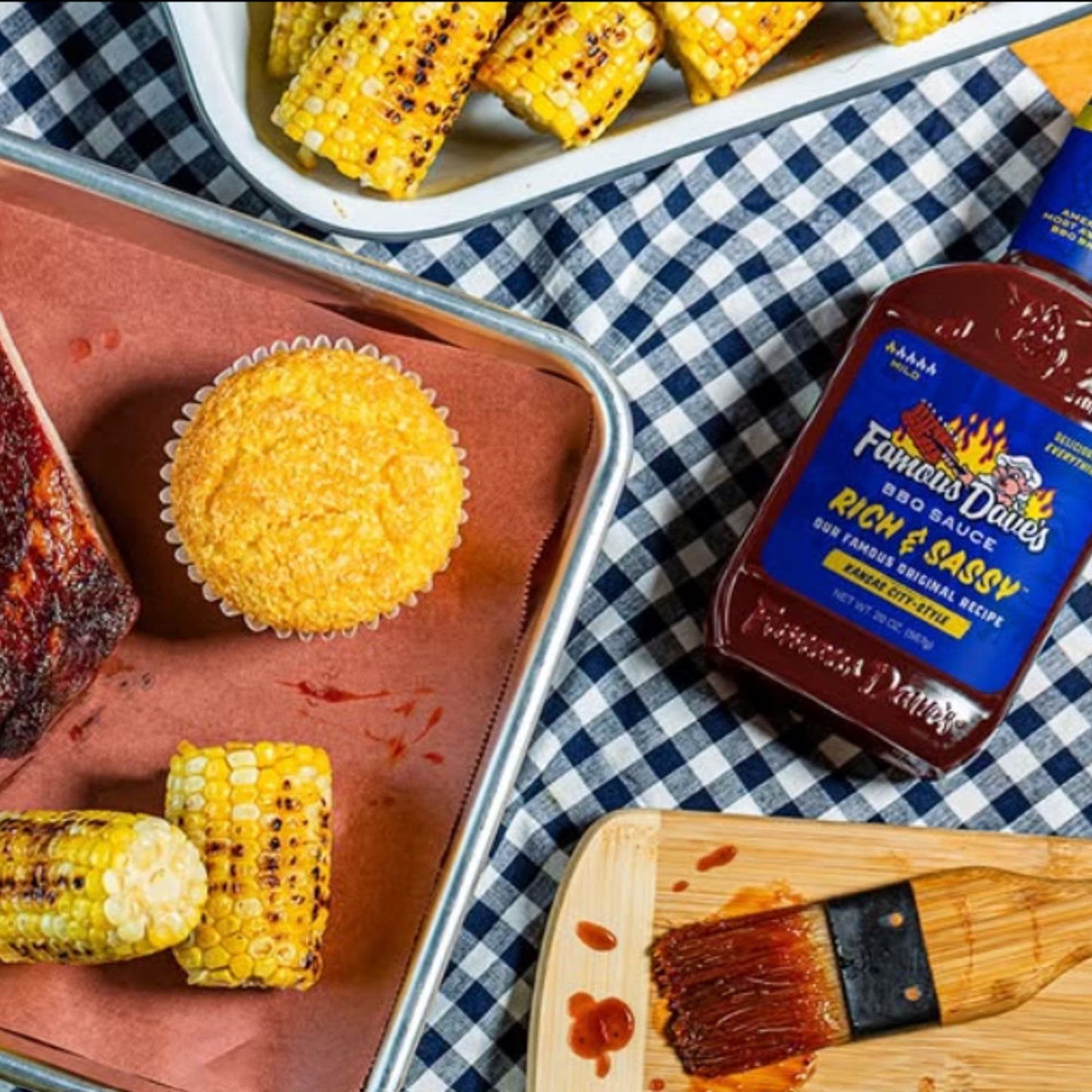 Famous Dave's Rich & Sassy BBQ Sauce, 20 oz