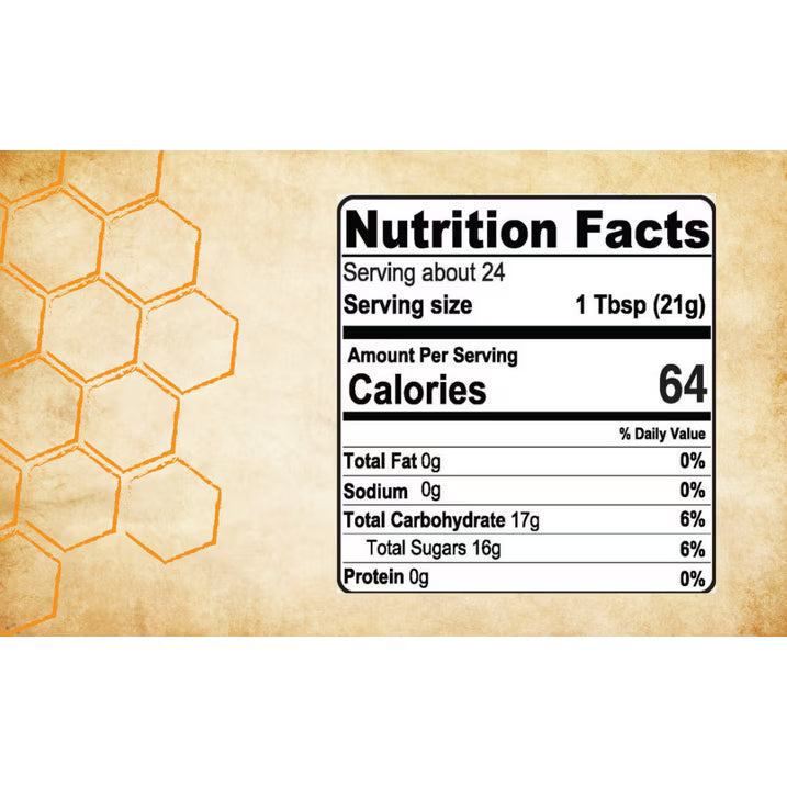 Ika's Garden Raw Multiflower Honey - 17.6 Oz. / 500g