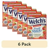 Welch's Fruit Snacks Gluten-Free Strawberry Soft Fruit Snacks, .8 oz (10 pack)