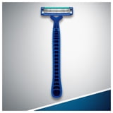 Gillette Sensor3 Simple3 Men's Disposable Razors, 12 Razors