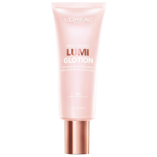 L'Oreal Paris Lumi Glotion Liquid Face and Body Natural Glow Enhancer, Hydrating, Fair, 1.35 fl oz