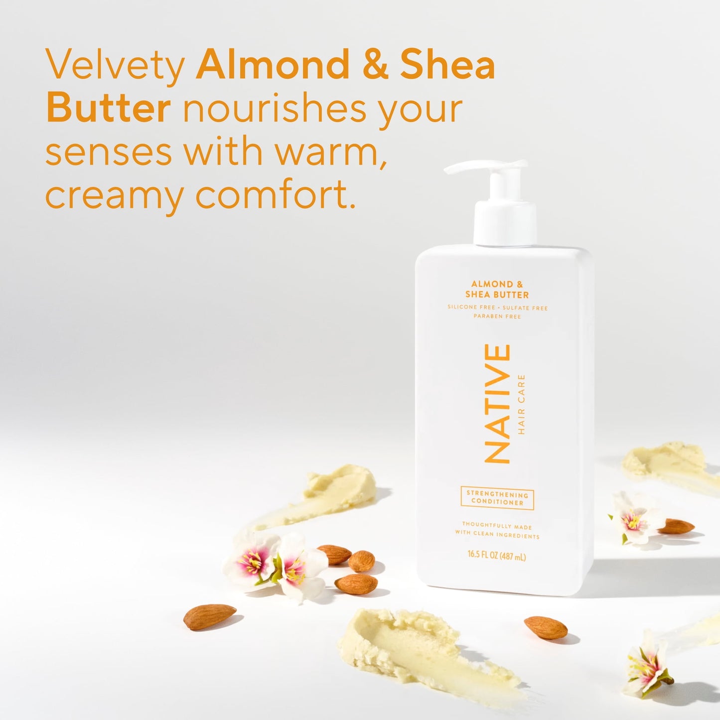 Native Strengthening Conditioner Almond and Shea Butter 16.5 fl oz