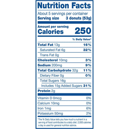 Hostess Donettes, Powdered Mini Donuts, 10 oz Bag