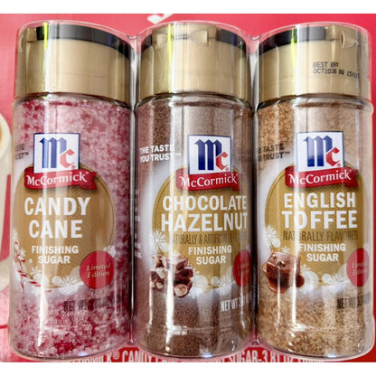 McCormick Holiday Sugar 3 Pack, 11.12 oz