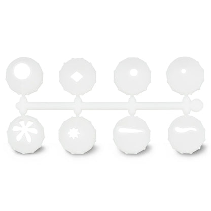 (2 pack) Great Value Decorating Tips, 8 Count