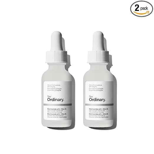 The Ordinary Niacinamide 10% + Zinc 1%, Smoothing Serum for Blemish-Prone Skin