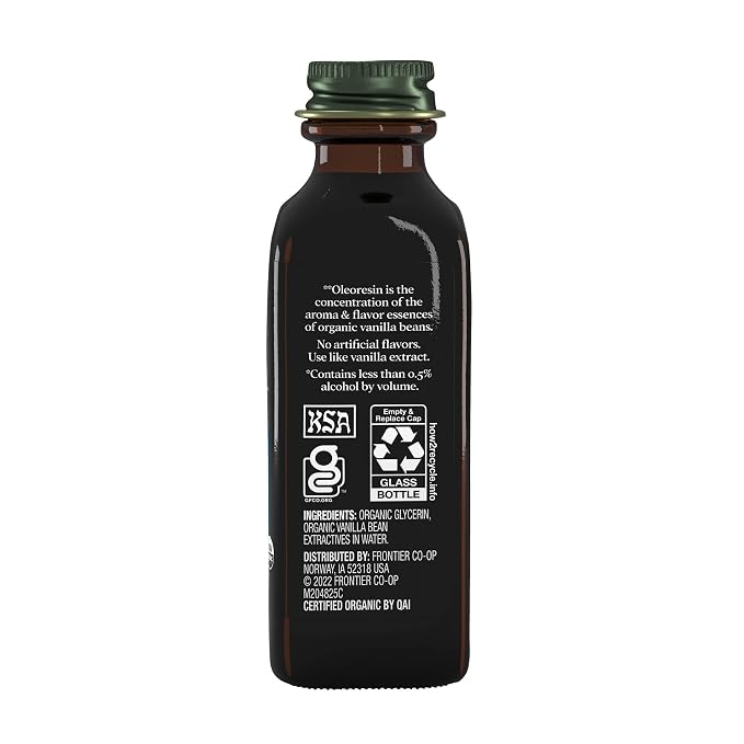 Simply Organic Vanilla Flavoring 2 Fl Oz (Pack of 6)