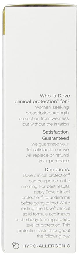 Dove Clinical Protection Antiperspirant Deodorant, Cool Essentials 1.7 Ounce