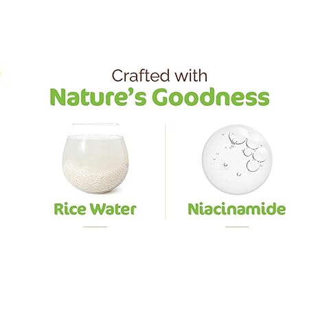 Mamaearth Rice Facial Kit, 60g | Includes cleanser, scrub, gel, massage cream, mask, and glow cream.