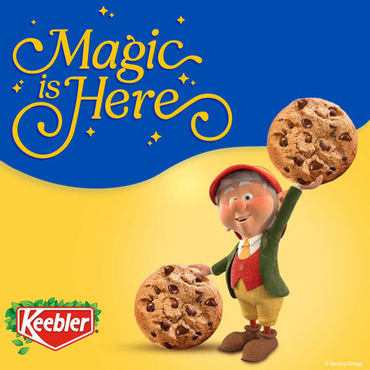 Keebler Chips Deluxe, Chips & Chunks Cookies, Chocolate Chip Cookies, 11.2 oz