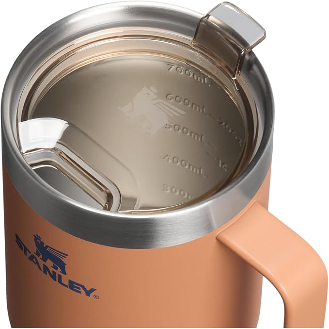STANLEY The Everyday Suburban Mug | 24 oz | Drink Through Lid | Cup for Coffee, Tea and Drinks | Insulated Stainless Steel Coffee Mug | BPA-Free | Toast