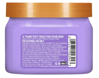 Tree Hut Shea Sugar Scrub Meyow | Exfoliating Body Scrub Removes Dead, Dry Skin for a Soft & Hydrated Feel | Nourishing Essential Body Care | 18 fl oz.