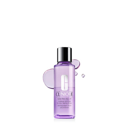 Clinique Take The Day Off Liquid Makeup Remover For Lids, Lashes, + Lips | Eye Makeup Remover | Oil Free + Non-Irritating | For All Skin Types