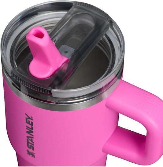 STANLEY Quencher ProTour Flipstraw Tumbler, 20 oz, Hot Pink