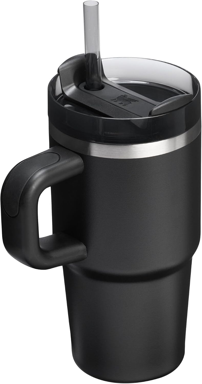 STANLEY Quencher H2.0 Flow State Tumbler, 20 oz, Black 2.0