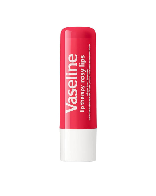 Vaseline Lip Therapy Care Rosy, Fast-Acting Nourishment, Ideal for Chapped, Dry, Cracked, or Damaged Lips, Lip Balm, 0.16 Oz Each (Pack of 20)