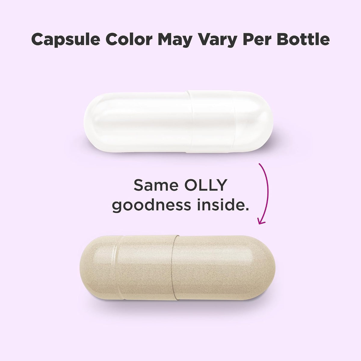 OLLY Happy Hoo-Ha Capsules, Probiotics for Women or People wth Vaginas, Vaginal Health and pH Balance, * 10 Billion CFU, Gluten Free, 25 Count (Pack of 2)