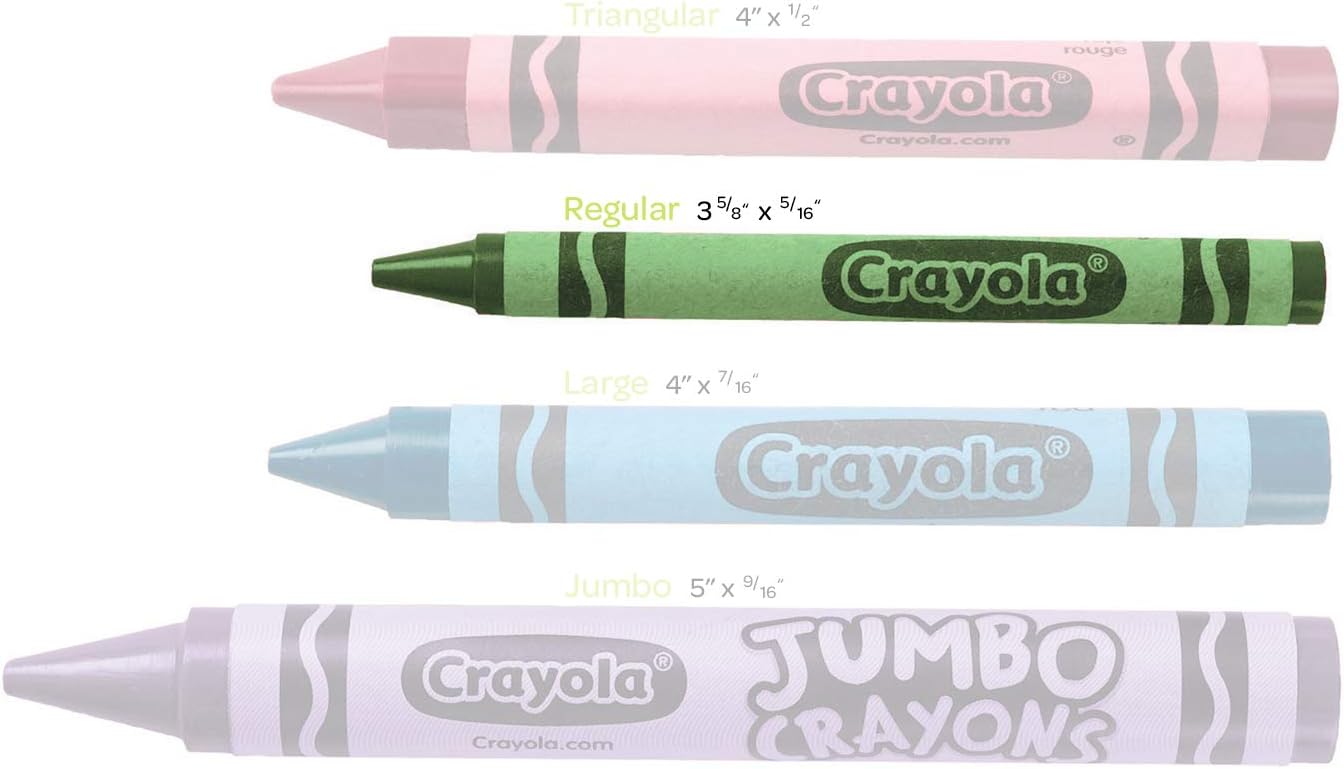 Crayola Crayons Bulk (24 Packs), Teacher Classroom Must Haves & Essentials, School Supplies for Kids, Gifts, Ages 3+ | School Supplies for Kids, Teacher Gifts, Ages 3+