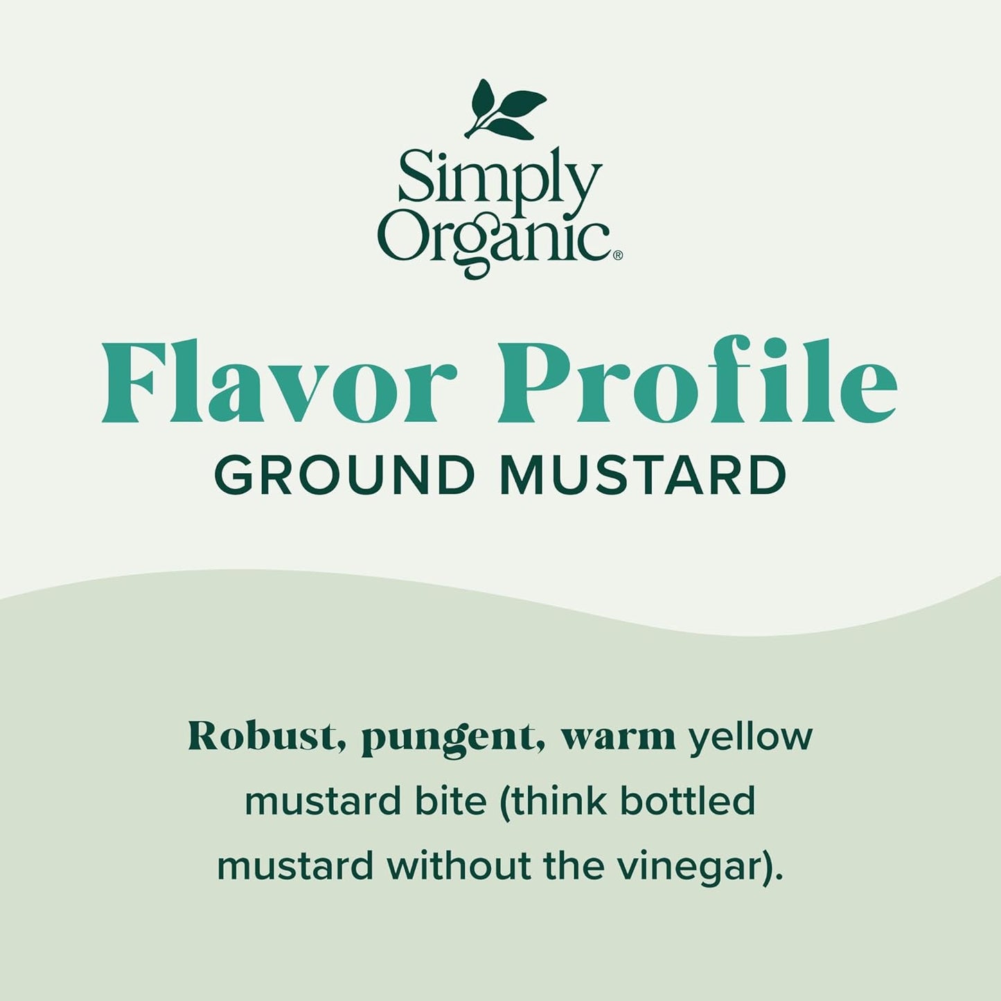 Simply Organic, Mustard Ground Organic, 3.07 Ounce