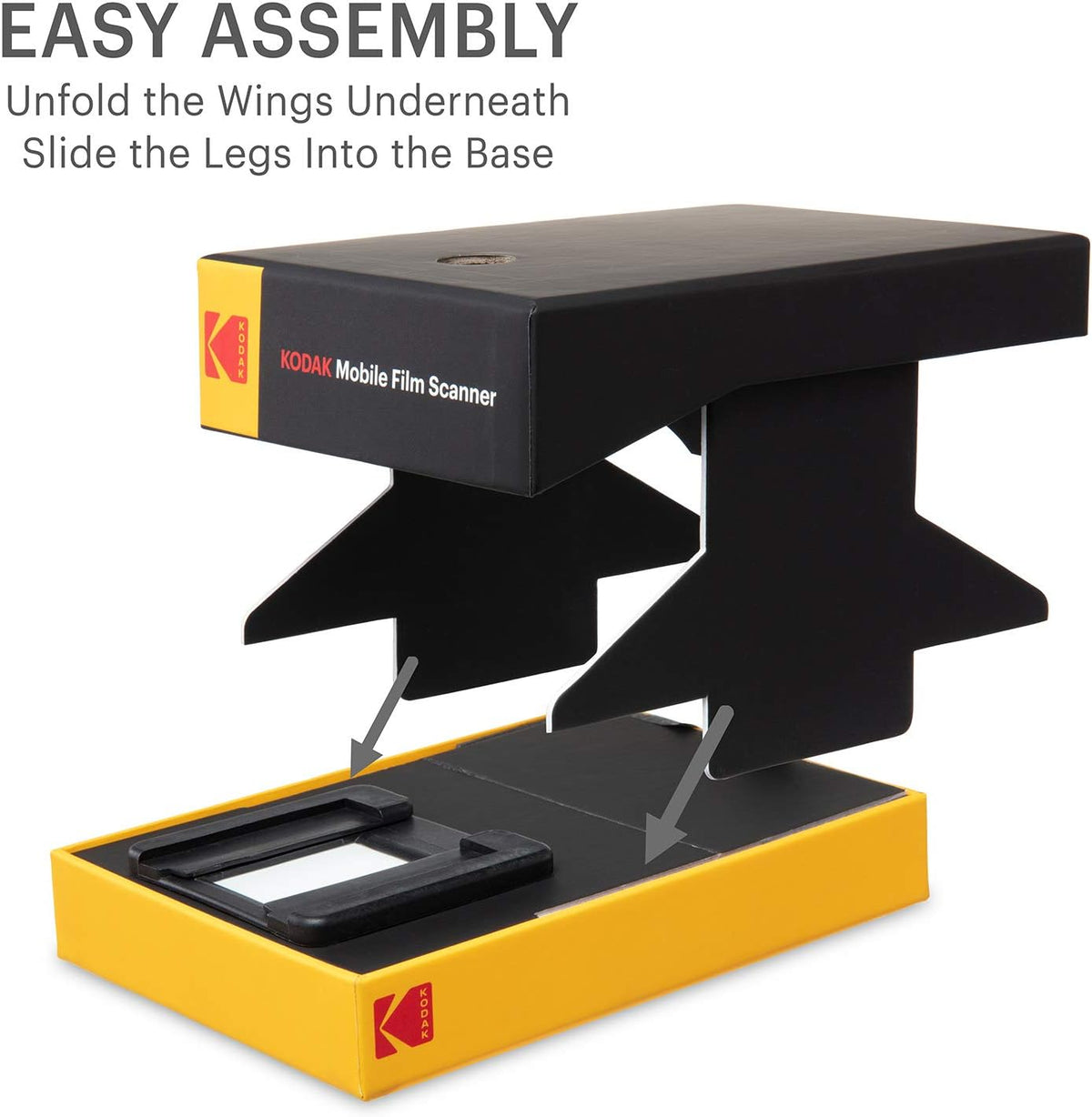 KODAK Mobile Film Scanner, 35mm Negative Scanner & Slide Viewer, App-Based