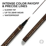 L'Oreal Paris Haute Precision Liquid Eyeliner, Brown Leather 20, 0.03 fl oz
