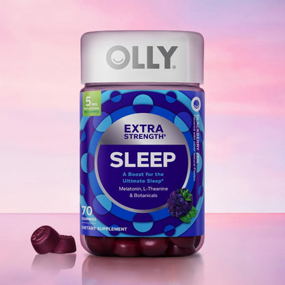 OLLY Extra Strength Sleep, Occasional Sleep Support Supplement - 70 Count