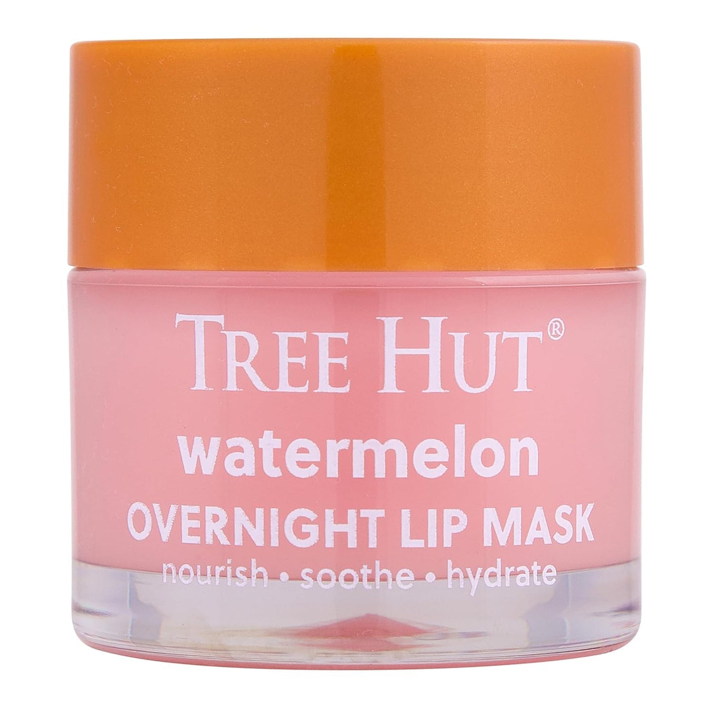 Tree Hut Watermelon Overnight Lip Mask, Hydrating & Moisturizing Lip Treatment with Shea Butter, Vitamin E, Nourishing Lip Care for Soft, Smooth Lips, Overnight Lip Repair Balm, 0.6 oz