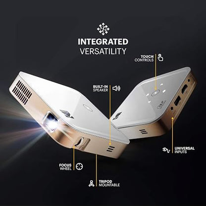KODAK Luma 350 Portable Smart Projector, Onboard Android, Wi-Fi & Bluetooth