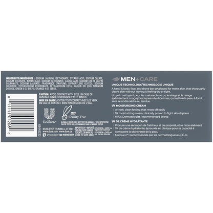 Dove Men+Care Soap Bar, Extra Fresh Scent 3-Pack (18 Bars) – Hydrating 3-in-1 Body, Hand, and Face Cleanser for Men, 22.5 Oz Ea