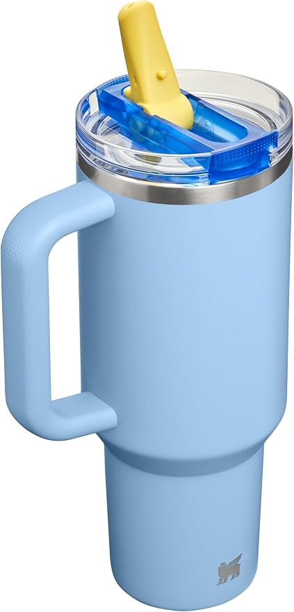 STANLEY Quencher ProTour Flipstraw Tumbler, 40 oz, Cornflower Admiral Blue