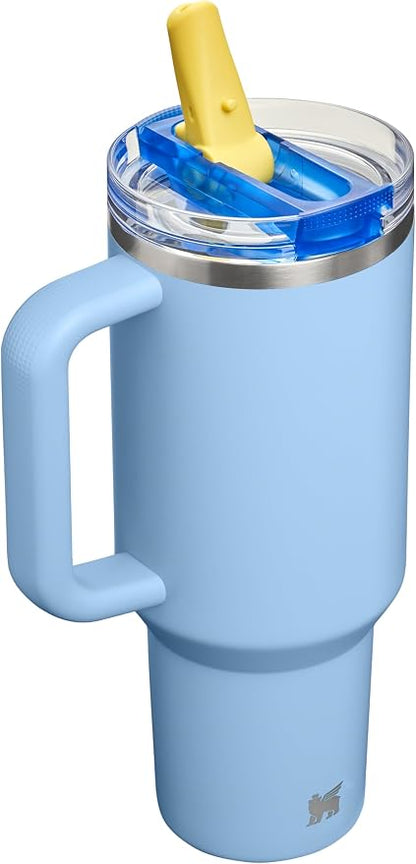 STANLEY Quencher ProTour Flipstraw Tumbler, 40 oz, Cornflower Admiral Blue