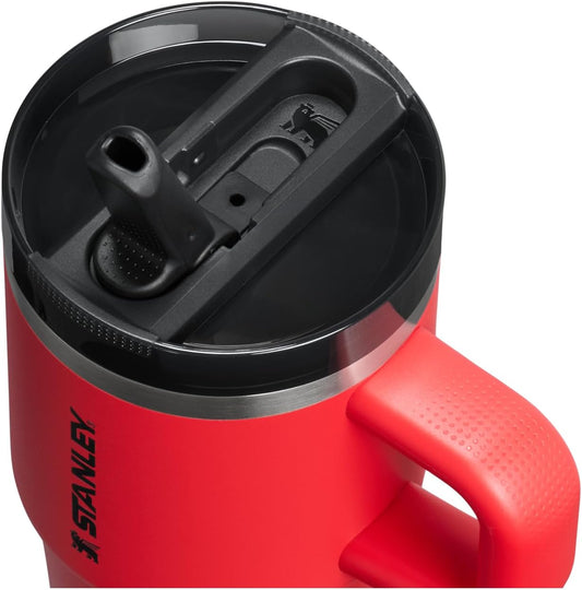 STANLEY Quencher ProTour Flipstraw Tumbler, 20 oz, Chili Black