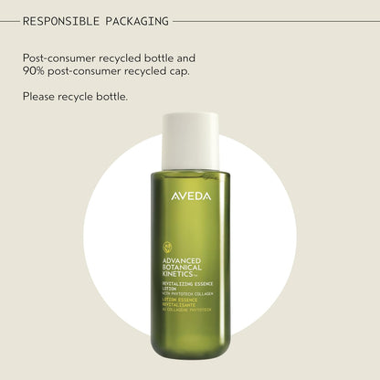 Aveda Advanced Botanical Kinetics Revitalizing Essence Lotion | Smooths skin and refines pores | Vegan | Full Size | 6.7 Fl Oz