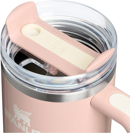 STANLEY Quencher H2.0 Flow State Tumbler, 30 oz, Peach Whip Gloss