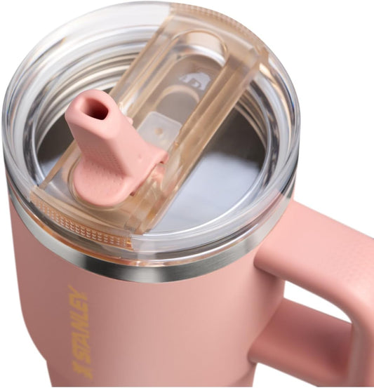 STANLEY Quencher ProTour Flipstraw Tumbler, 20 oz, Peach Rose