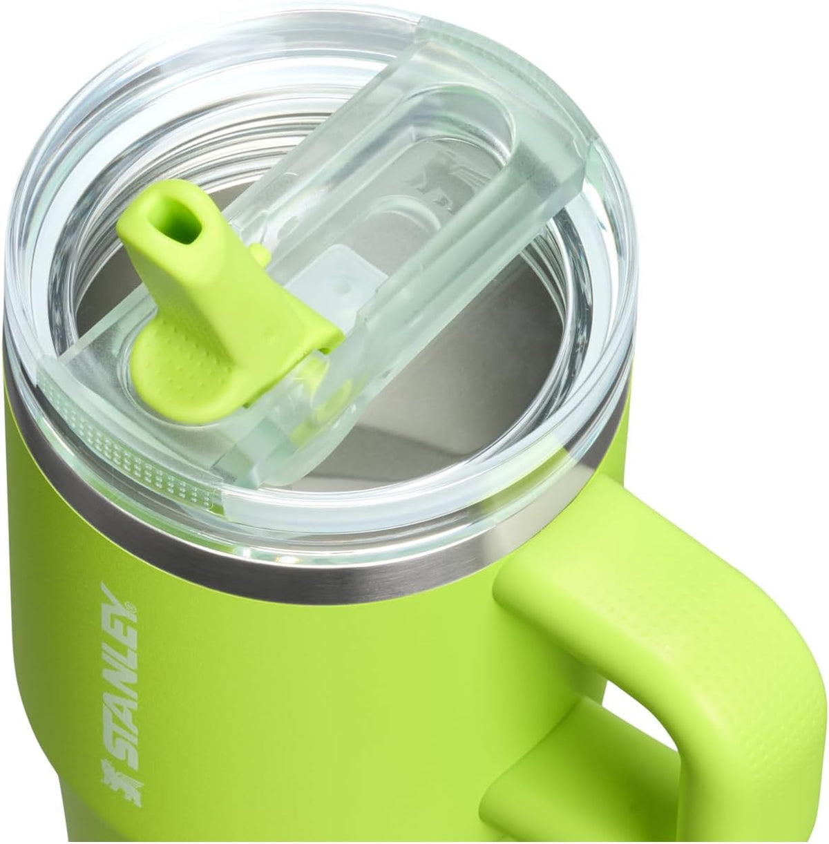 STANLEY Quencher ProTour Flipstraw Tumbler, 20 oz, Chartreuse