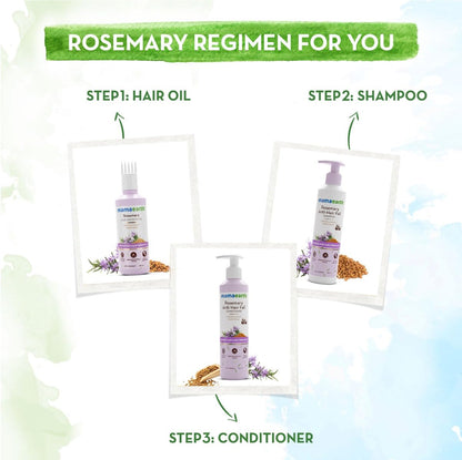 Mamaearth Rosemary Hair Oil with Rosemary & Methi Dana 150ml (5.07 Fl Oz)