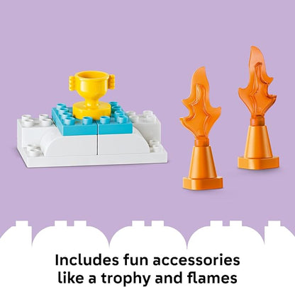 LEGO DUPLO Town 3 in 1 Creative Ramps with Vehicles 10478 | Building Toys for Toddlers, Ages 3+, Toy Cars, Sturdy Build for Pretend Play, Fine Motor Skills, 111 pieces, Gift Idea