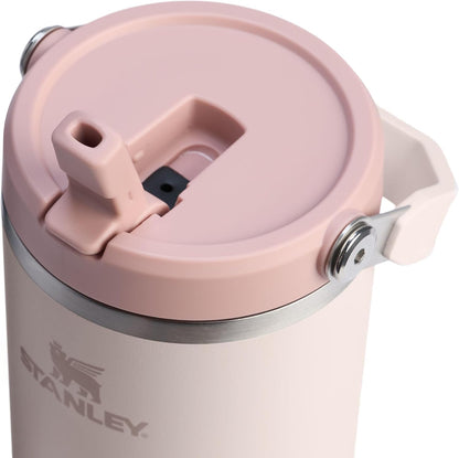 STANLEY IceFlow 2.0 Flip Straw Tumbler, 40 oz, Rose Quartz