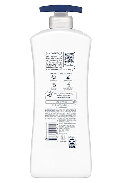 Vaseline, Sensitive Skin Relief Body Lotion, 20.3 Fl Oz