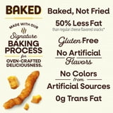 Baked Cheetos Crunchy 50% Less Fat Flamin’ Hot Cheese Flavored Snacks Bag, 1 oz 40 pack