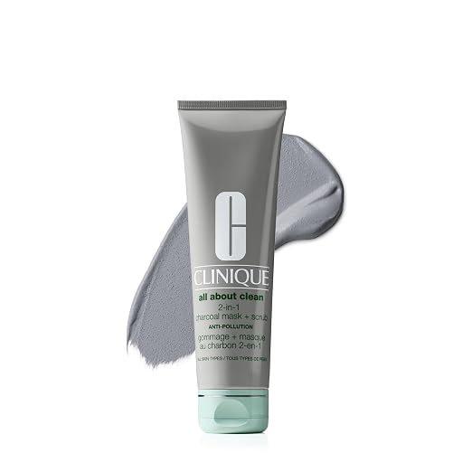 Clinique All About Clean 2-in-1 Charcoal Mask Scrub 3.4 oz