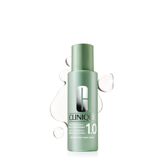 Clinique Clarifying Lotion 1.0, 1, 2, 3 & 4 | Exfoliating Face Toner with Witch Hazel | 5 Formulas for Every Skin Type | Step 2 of 3-Step Skin Care Routine