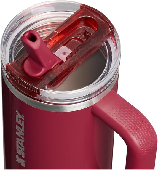 STANLEY Quencher ProTour Flipstraw Tumbler, 30 oz, Cranberry