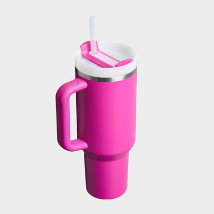 STANLEY Quencher H2.0 Flow State Tumbler, 40 oz, Fuchsia