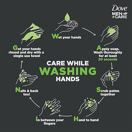 Dove Men+Care Soap Bar, Extra Fresh Scent 4-Pack – Hydrating 3-in-1 Body, Hand, and Face Cleanser for Men, 2.6 Oz Ea